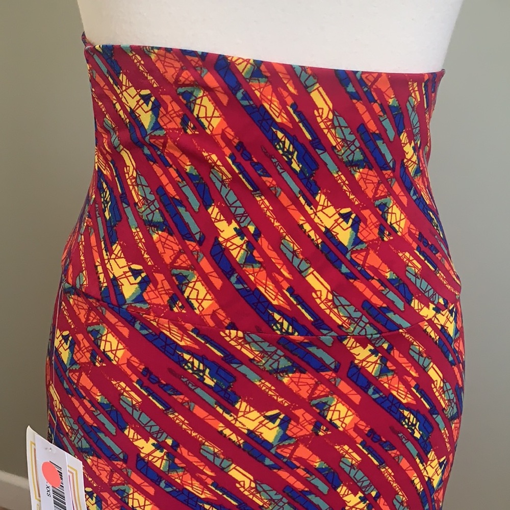 Nwt lularoe multi color maxi skirt - Picture 2 of 4